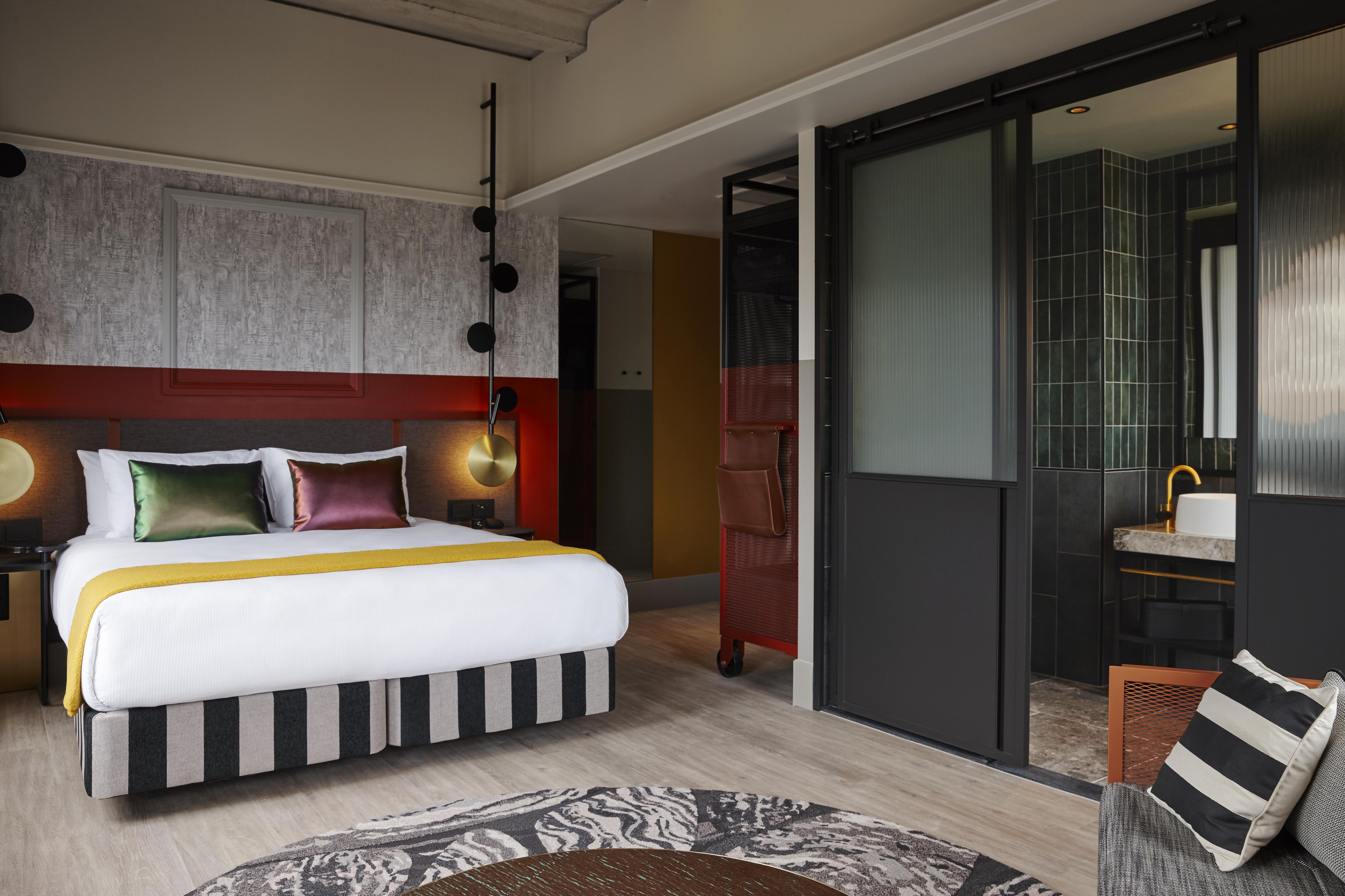 Qt อ็อคแลนด์ Hotel โอ๊คแลนด์ ภายนอก รูปภาพ A room at the hotel